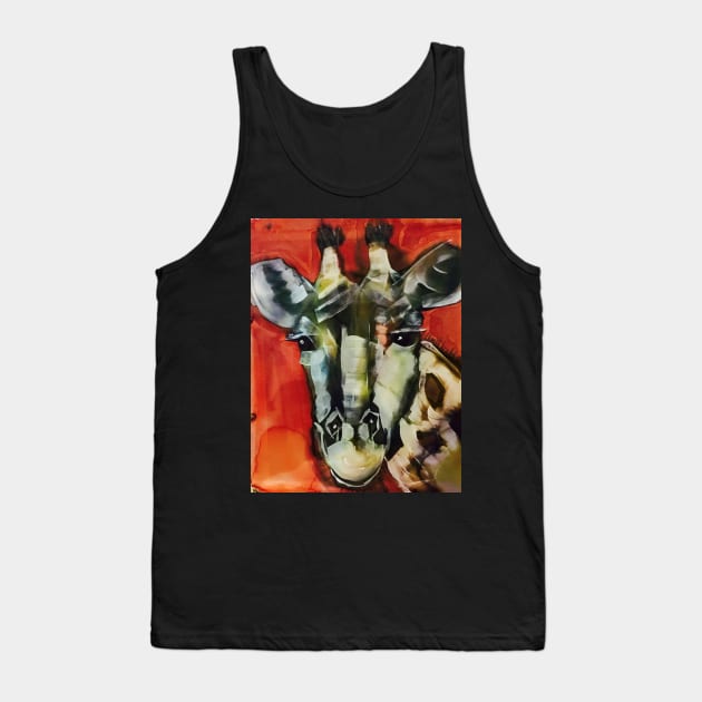 giraffe Tank Top by Pipsilk